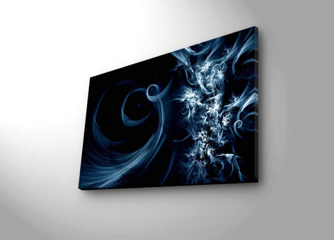 Tablou decorativ cu lumina LED, 4570DACT-37, Canvas, Dimensiune: 45 x 70 cm, Multicolor