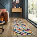 Covor Bolero Multi, Flair Rugs, 66x300 cm, polipropilena, multicolor