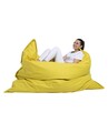 Fotoliu puf, Bean Bag, Ferndale Giant, 140 x 180 cm, poliester impermeabil, galben