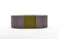 Taburet Alya Puf, Balcab Home, 120x80x40 cm, lemn, mink/verde