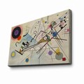 Tablou decorativ, FAMOUSART-043, Canvas, Dimensiune: 45 x 70 cm, Multicolor