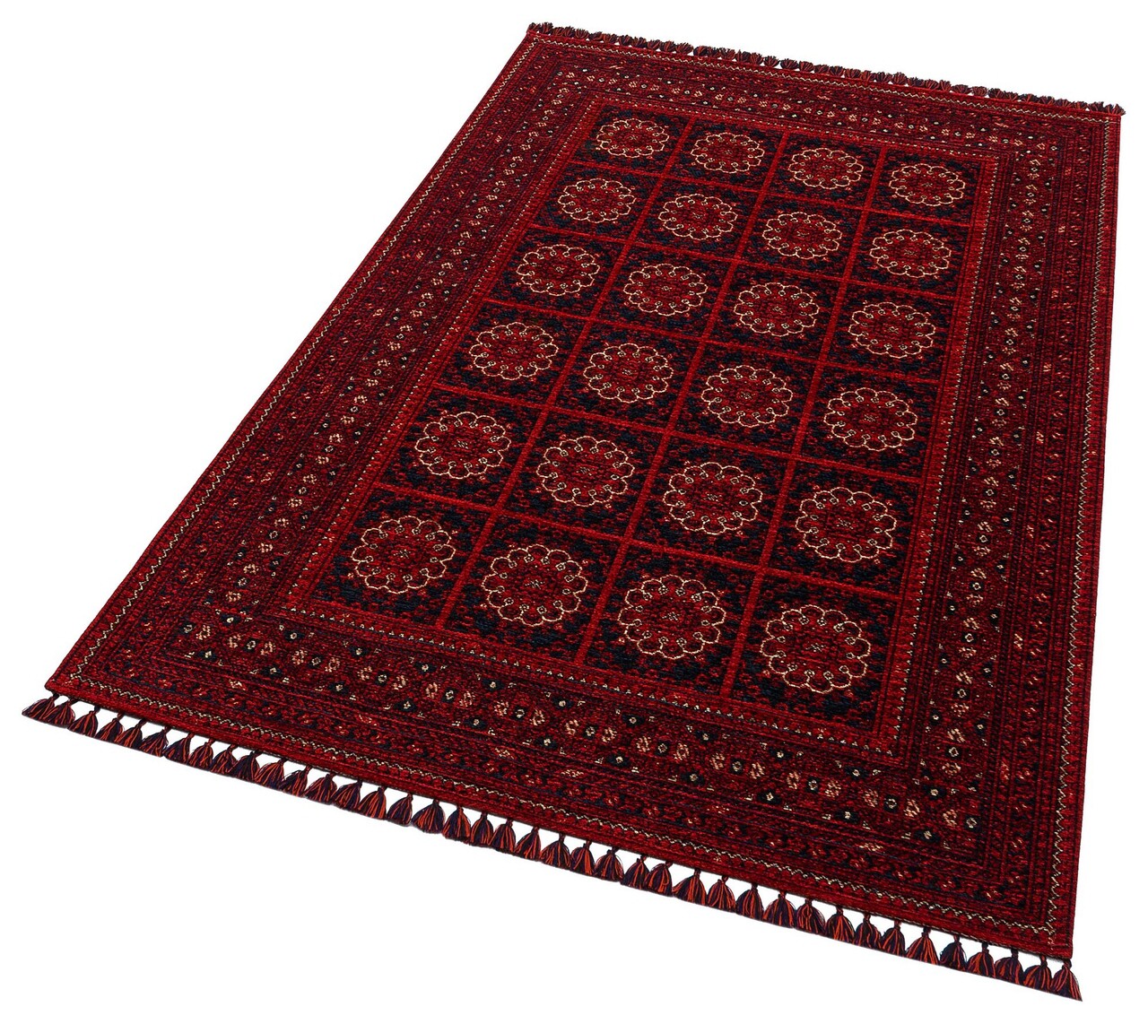 Covor, Bhr 03 Red , 160x230 cm, Fibre acrilice, Rosu - 2 | YEO