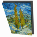 Tablou decorativ, 70100VANGOGH057, Canvas , Lemn, Multicolor