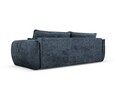 Canapea extensibila 3 locuri, Kaelle, Micadoni Home, BL, 244x97x91 cm, poliester chenille, albastru regal