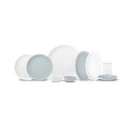 Set de mic dejun, Karaca, 216KRC1255, 100% PORCELAN / , Placă de serviciu: 21,5 x 21,5 cm (6 bucăți), Multicolor