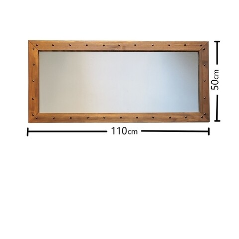 Oglinda decorativa Z11050CV, Neostill, 50 x 110 cm, walnut