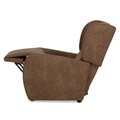 Fotoliu cu recliner electric, 2 motoare, Hercule, L.78 l.102 H.113, stofa, maro