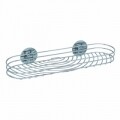 Polita pentru baie, Turbo-Loc®, Wenko,  38 x 11.5 x 6 cm, inox, argintiu