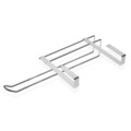 Suport rola servetele pentru dulap Versa, 35x18x10 cm, metal cromat