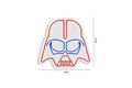 Decoratiune luminoasa LED, Darth Vader, Benzi flexibile de neon, DC 12 V, Rosu albastru