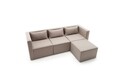 Coltar Moduler Lina Kose Koltuk , Balcab Home, 80x80x72 cm, lemn, crem