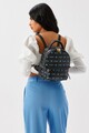 Rucsac, Lucky Bees, 338 Black Blue, piele ecologica, negru/bleu