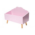 Cutie penru jucarii Clouds, 5five, 58 x 28 x 45.5 cm, MDF, roz