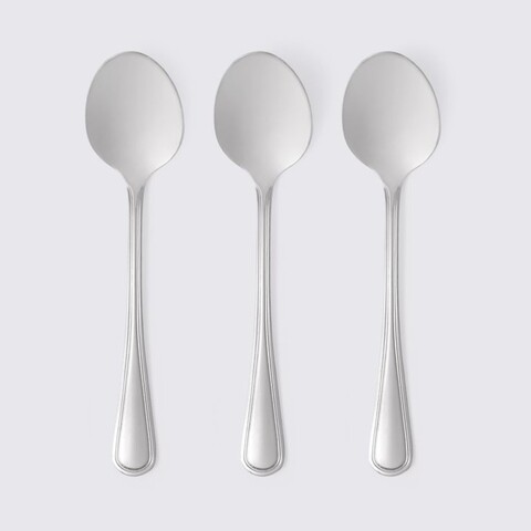 Set linguri 3 piese London, Domotti, 19.5 cm, inox