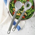 Set 2 ustensile salata BergHOFF, Leo Line, 30.5 cm, nailon/silicon, gri