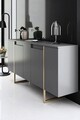 Set mobilier living, Bexley, Luxe, PAL, Nuc / Aur