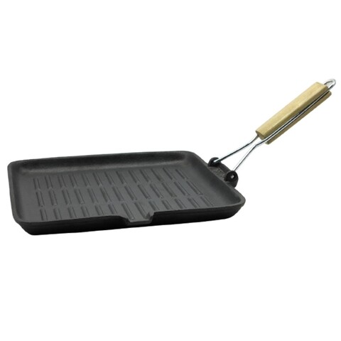 Tigaie grill din fonta Muhler, MR-2826CI, 28 x 28 cm