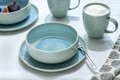 Set de masa 6 piese, Like Villeroy & Boch, Crafted Blueberry, portelan premium, turcoaz