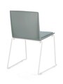 Scaun Giulia, Bizzotto, 43.5x50x79 cm, plastic/poliester/otel, verde sage