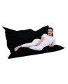 Fotoliu puf, Bean Bag, Ferndale Giant, 140 x 180 cm, poliester impermeabil, negru