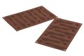 Forma de copt din silicon My Chocolate Spoon, Silikomart Easy Choco, 8 forme, 12 x 3.5 cm