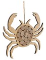 Decoratiune suspendabila Crab, Mauro Ferretti, 35x2x31 cm, lemn de tanoak/placaj, natural