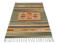 Covor Kilim, Country 236, Baketo, 100% bumbac, lucrat manual, 60x90 cm