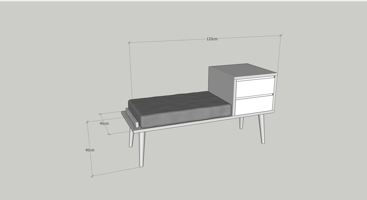 Cuier Hamra, Kalune Design, maro/antracit/gri - 2 | YEO