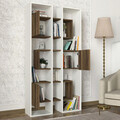 Corp biblioteca, Tera Home, Leonda, 95.9x183.6x29.6 cm, PAL, Alb/Maro