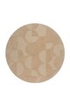 Covor Gigi, Flair Rugs, D160 cm, lana, natural