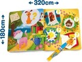 Carticica cu activitati Aquadoodle, 32x16 cm, plastic, multicolor