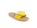 Papuci de casa dama Funky Steps, Scarlett Yellow, marimea 38-39