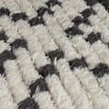 Covor Sabri Berber Rug Monochrome, Flair Rugs, 120x170 cm, poliester, alb/negru