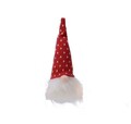 Decoratiune luminoasa Gnome w red hat, Lumineo, 6x6x20 cm, poliester, rosu