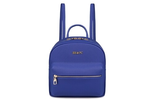 Rucsac Beverly Hills Polo Club, 626, piele ecologica, albastru