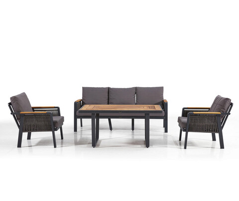 Set mobilier de gradina, Divona, Artemis Plus, Antracit