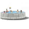 Piscina Prism Frame Intex cu pompa de filtrare si scara, 427x107 cm, 12706 L, PVC