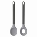 Set 2 ustensile salata BergHOFF, Leo Line, 30.5 cm, nailon/silicon, gri