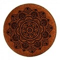 Taburet Mandala, Gift Decor, 34 x 34 x 39 cm, MDF/pluta