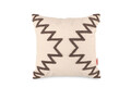 Set fete de perna, Rustic Pillow Set Cover, Bumbac, Maro