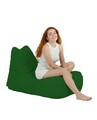 Fotoliu puf, Bean Bag, Ferndale Trendy, 105 x 75 cm, poliester impermeabil, verde