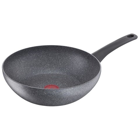 Tigaie Wok Tefal Mineralia Force, 28 cm Ø, aluminiu