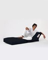 Fotoliu extensibil, Siesta, Ferndale Bean Bag, 55 - 180 cm, poliester impermeabil, negru