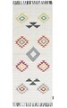 Covor Kilim, Country Modern 330, Baketo, 100% bumbac, lucrat manual, 60x200 cm