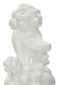 Statueta / figurina decorativa Dog, Mauro Ferretti, 20x26x61 cm, polirasina, alb