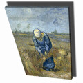 Tablou decorativ, 70100VANGOGH029, Canvas , Lemn, Multicolor