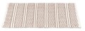 Covoras de baie Rug Shaki, Wenko, 50x80x0.8 cm, plastic/poliester, bej/alb