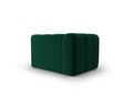 Modul canapea stanga 1 loc, Lupine, Micadoni Home, BL, 114x87x70 cm, catifea, verde bottle