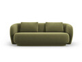 Canapea 2 locuri, Camden, Cosmopolitan Design, 169x102x72 cm, catifea, verde deschis