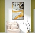 Tablou decorativ Ghostly, Mauro Ferretti, 80x120 cm, sticla, multicolor